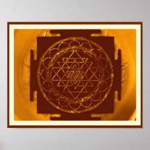 Affiche Divine Sri Yantra2