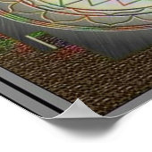 Affiche Divine Sri Yantra9 (Coin)