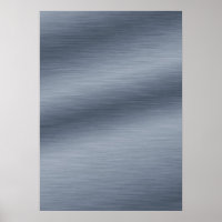 Affiche DIY avec fond en acier brossé Art