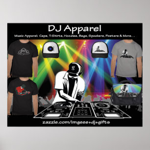 Affiche DJ Apparel de I'm G Clothing