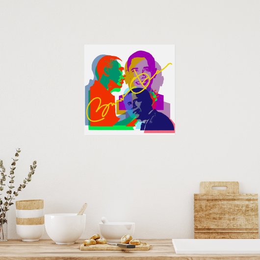 Affiche d'Obama (Cuisine)