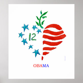 Affiche d'Obama 2012