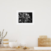 Affiche d'objets usuels Noir et Blanc (Cuisine)