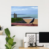 affiche d'observation des oiseaux (Bureau à domicile)