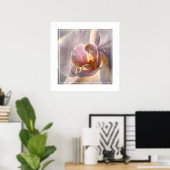 Affiche d'orchidée (Bureau à domicile)