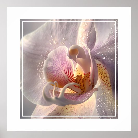 Affiche d'orchidée (Devant)