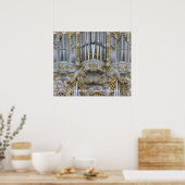 Affiche d'orgue d'abbaye baroque (Cuisine)
