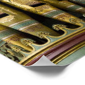 Affiche d'orgue de l'hôtel de ville de Birmingham (Coin)