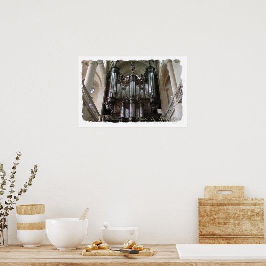Affiche d'orgue St Etienne du Mont (Cuisine)