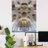 Affiche d'orgue très haut perché (Bureau à domicile)