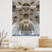 Affiche d'orgue très haut perché (Cuisine)