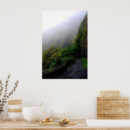 Affiche "Down the Beaten Path" (Cuisine)