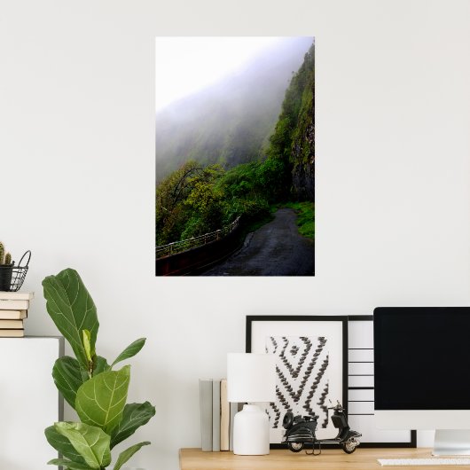 Affiche "Down the Beaten Path" (Bureau à domicile)