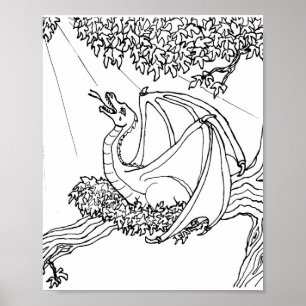 Affiche - Dragon éveillé