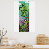 Affiche - Dragons dans la forêt (Cuisine)