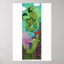 Affiche - Dragons dans la forêt