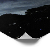 Affiche dramatique Skyscapor du port de Sydney (Coin)