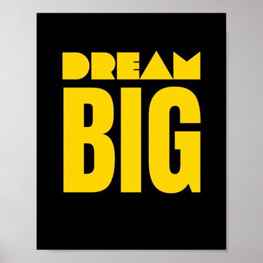 Affiche Dream Big Inspiration (Devant)