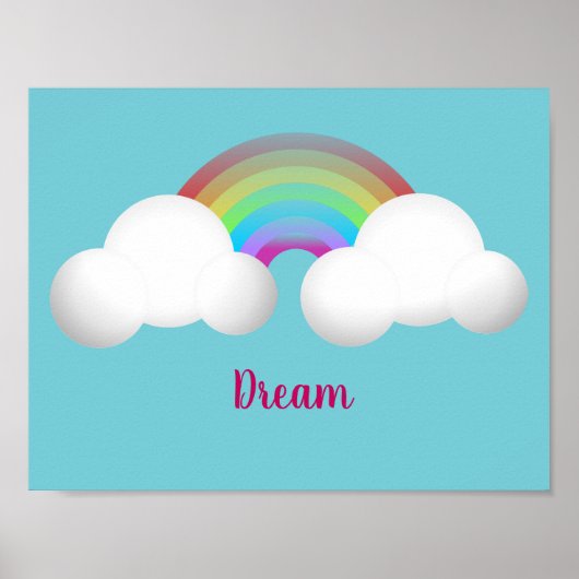 Affiche Dream Rainbow (Devant)