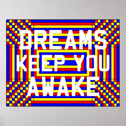 Affiche Dreams Keep You Awake (Devant)