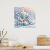 Affiche Dreamy Christmas Candles (Cuisine)