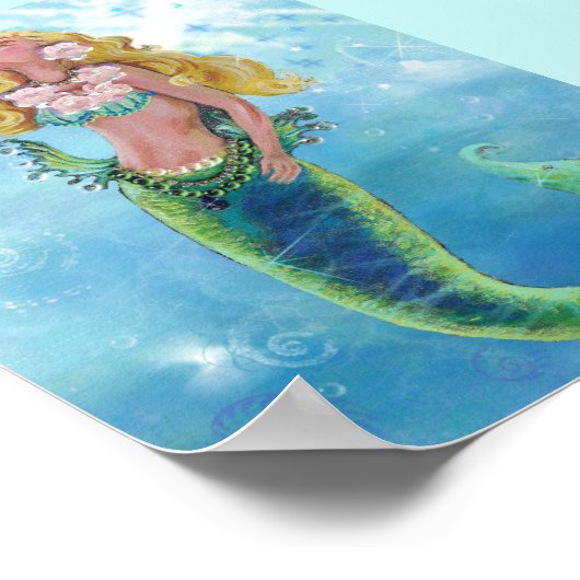 Affiche Dreamy Mermaid (Coin)