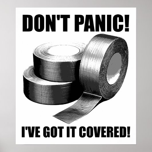 Affiche drôle "C'est pris en charge" (Devant)