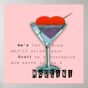 Affiche drôle de citation de Martini