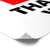 Affiche drôle de gros défauts (Coin)