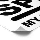 Affiche drôle de harcèlement motivationnel (Coin)