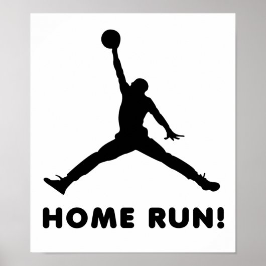 Affiche drôle de Home Run (Devant)