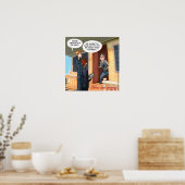 Affiche drôle de missionnaires agnostiques (Cuisine)