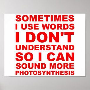 Affiche drôle de mots de Smart