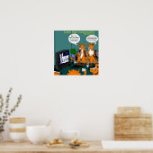 Affiche drôle de nouvelles conservatrices (Cuisine)