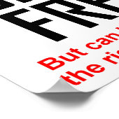 Affiche drôle de panneau de contrôle Freak (Coin)