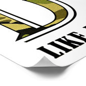 Affiche drôle de papa chasseur (Coin)