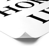 Affiche drôle de pauses horizontales (Coin)