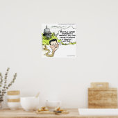 Affiche drôle de serpent de Ted Cruz (Cuisine)