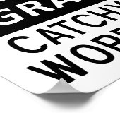 Affiche drôle de slogan de logo (Coin)