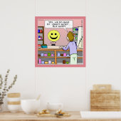 Affiche drôle de St Johns Wort Rick London (Cuisine)