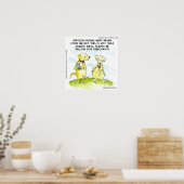 Affiche drôle du NSD Démocrate Doe Jaune (Cuisine)
