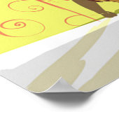 Affiche drôle Lampe de reniflage Collier E-C Chien (Coin)