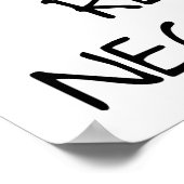 Affiche drôle pour pratiquer l'écriture cursive (Coin)