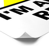 Affiche drôle résistante d'abduction (Coin)