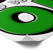 Affiche drôle signe étrange d'être numéro un (Coin)