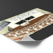 Affiche drôle Sperm Class 101 (Coin)