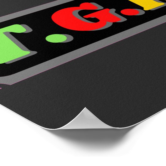 affiche drôle "TGIF" (Coin)