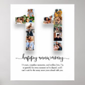 Affiche du 11e anniversaire du collage photo (Devant)
