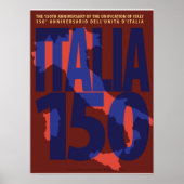 Affiche du 150e anniversaire de l'unification de l (Devant)