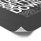 Affiche du 25e anniversaire de Citroen XM (Coin)